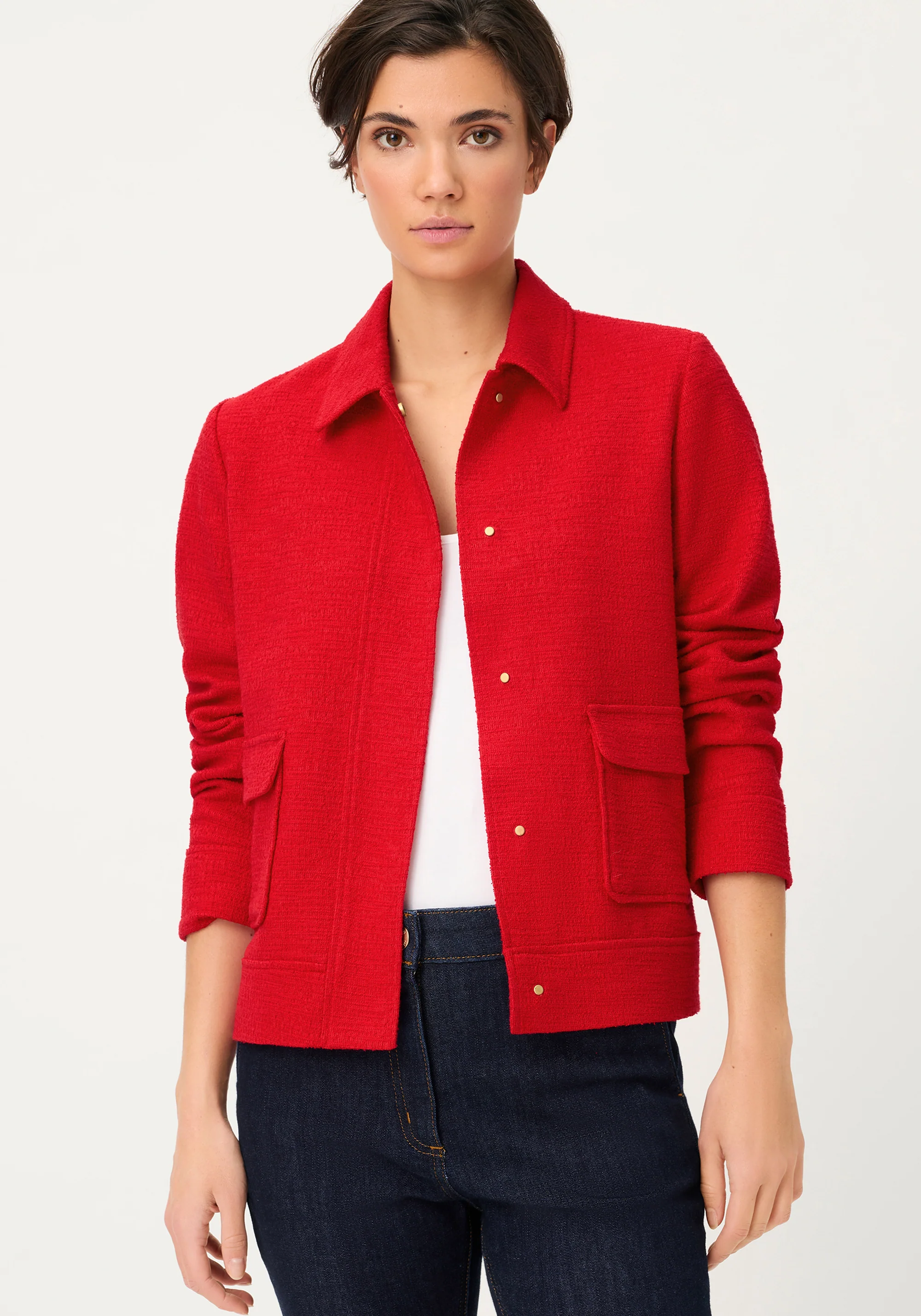 Collared Woven Jacket - Image 2