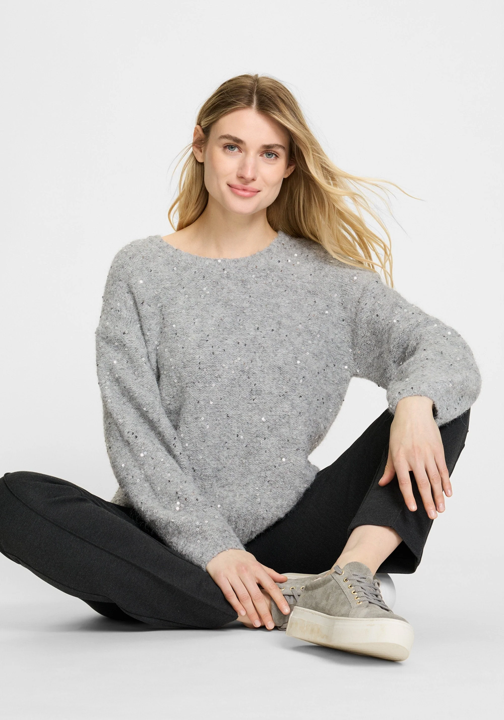 Embellished Bouclé Sweater - Image 4