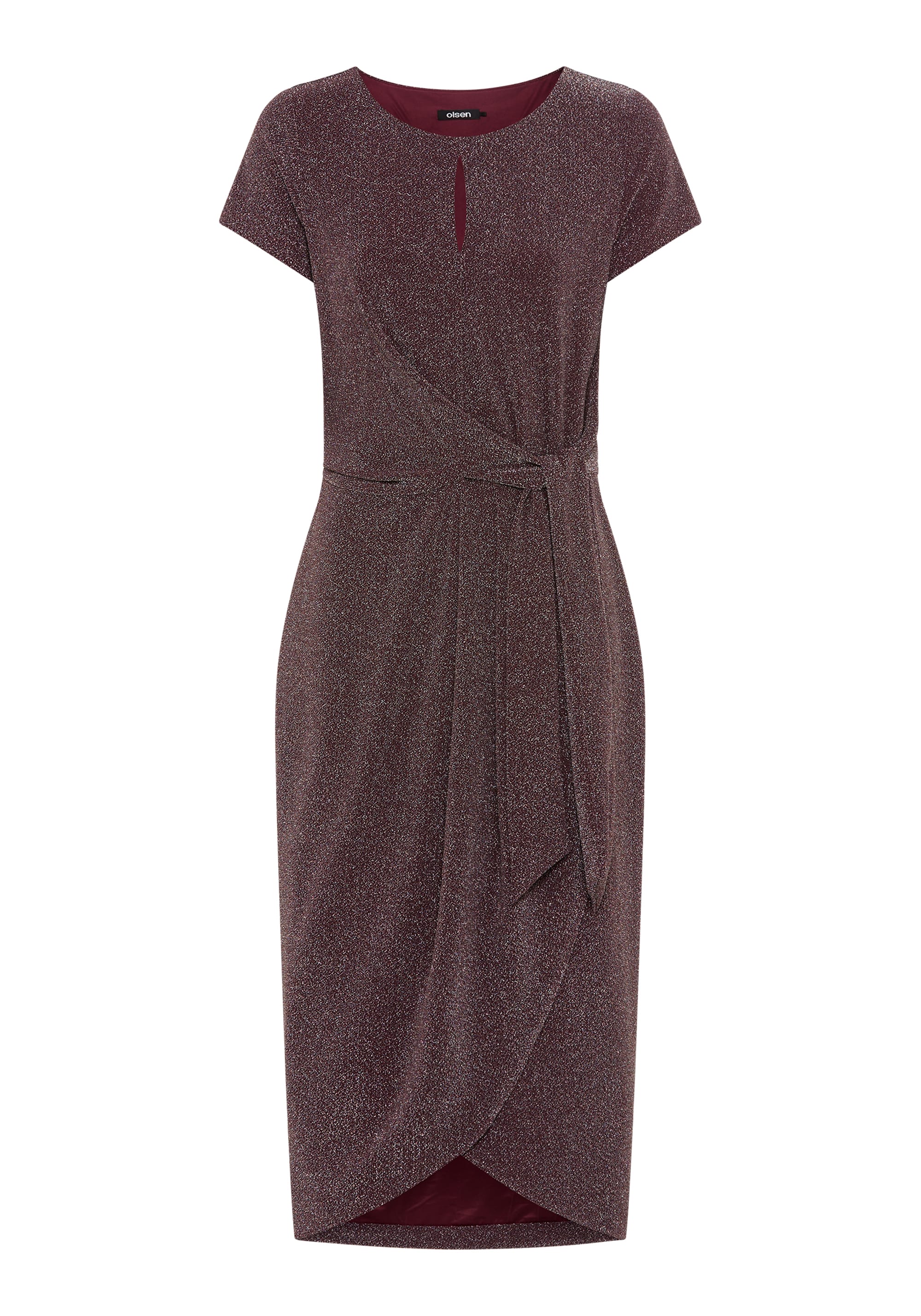 Sparkle  Faux Wrap Dress - Image 6