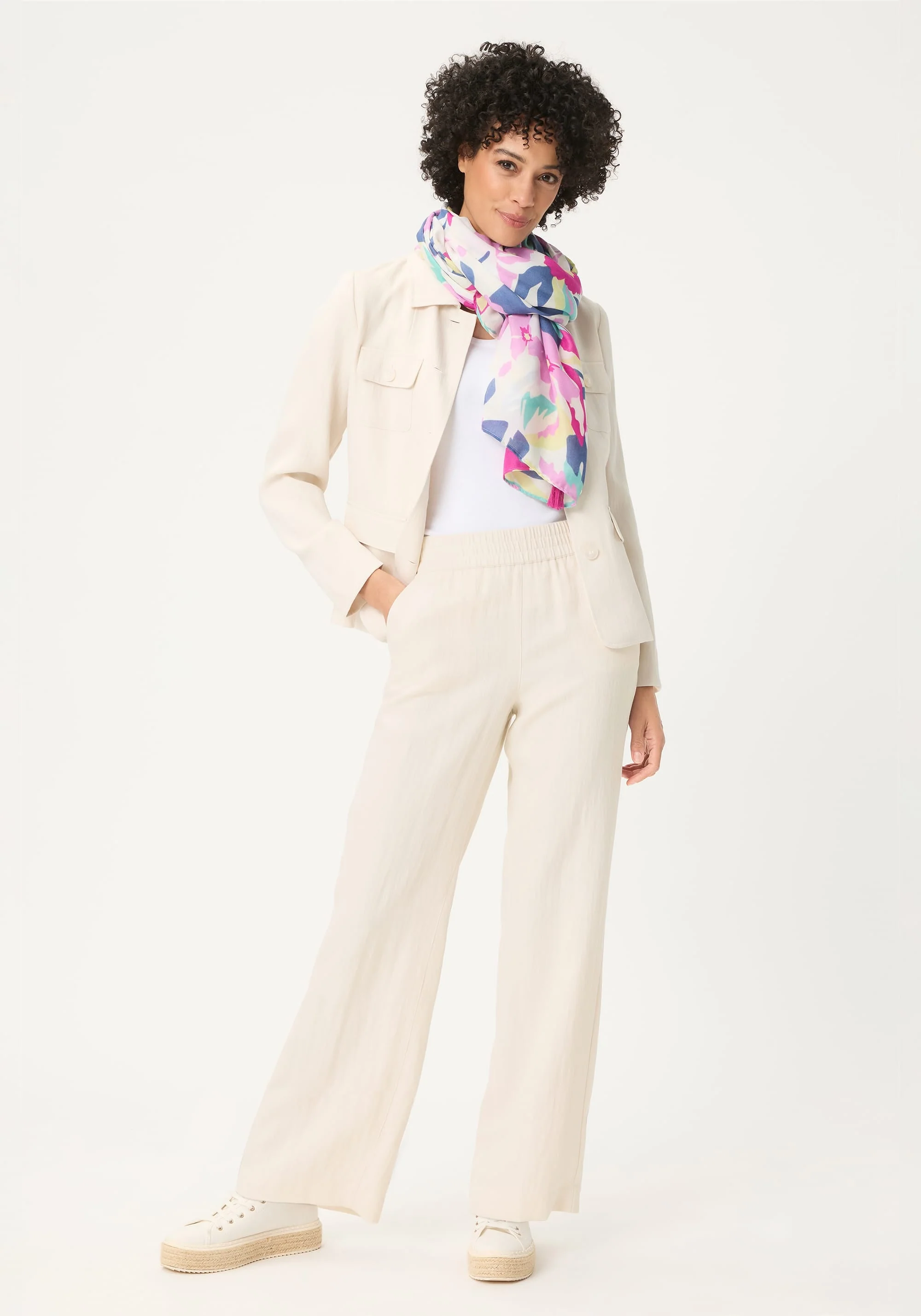 Twill Pull-On Pant
